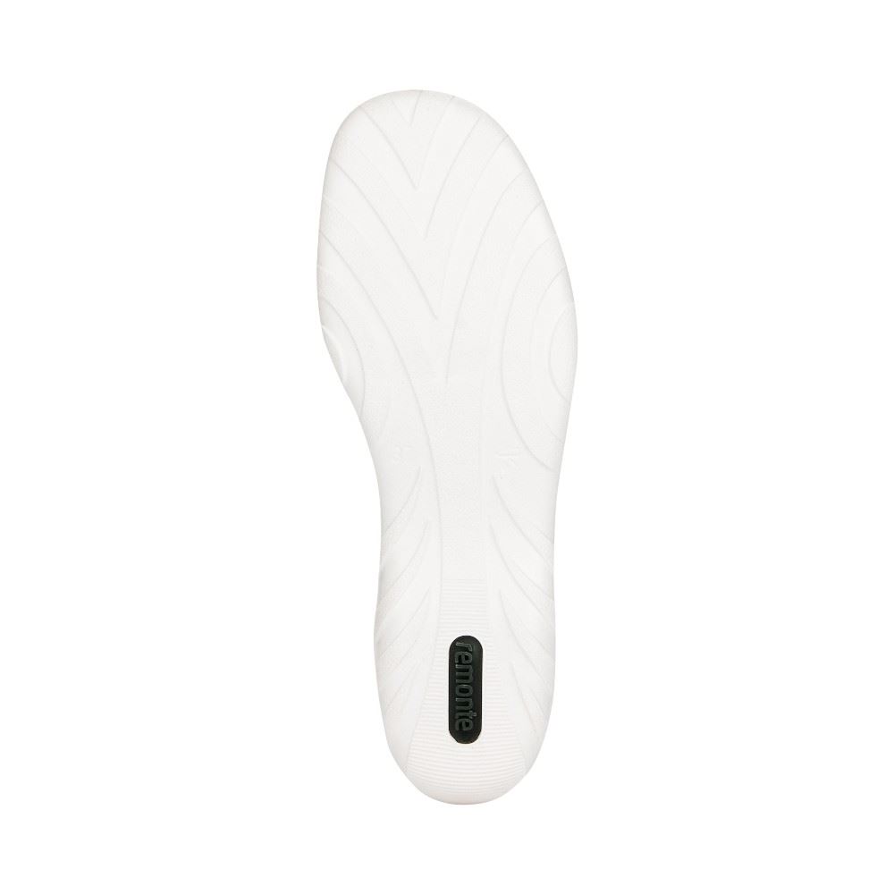 Remonte Sneaker Schnürer Reißverschluss Leder rosegold softfoam R3435 
