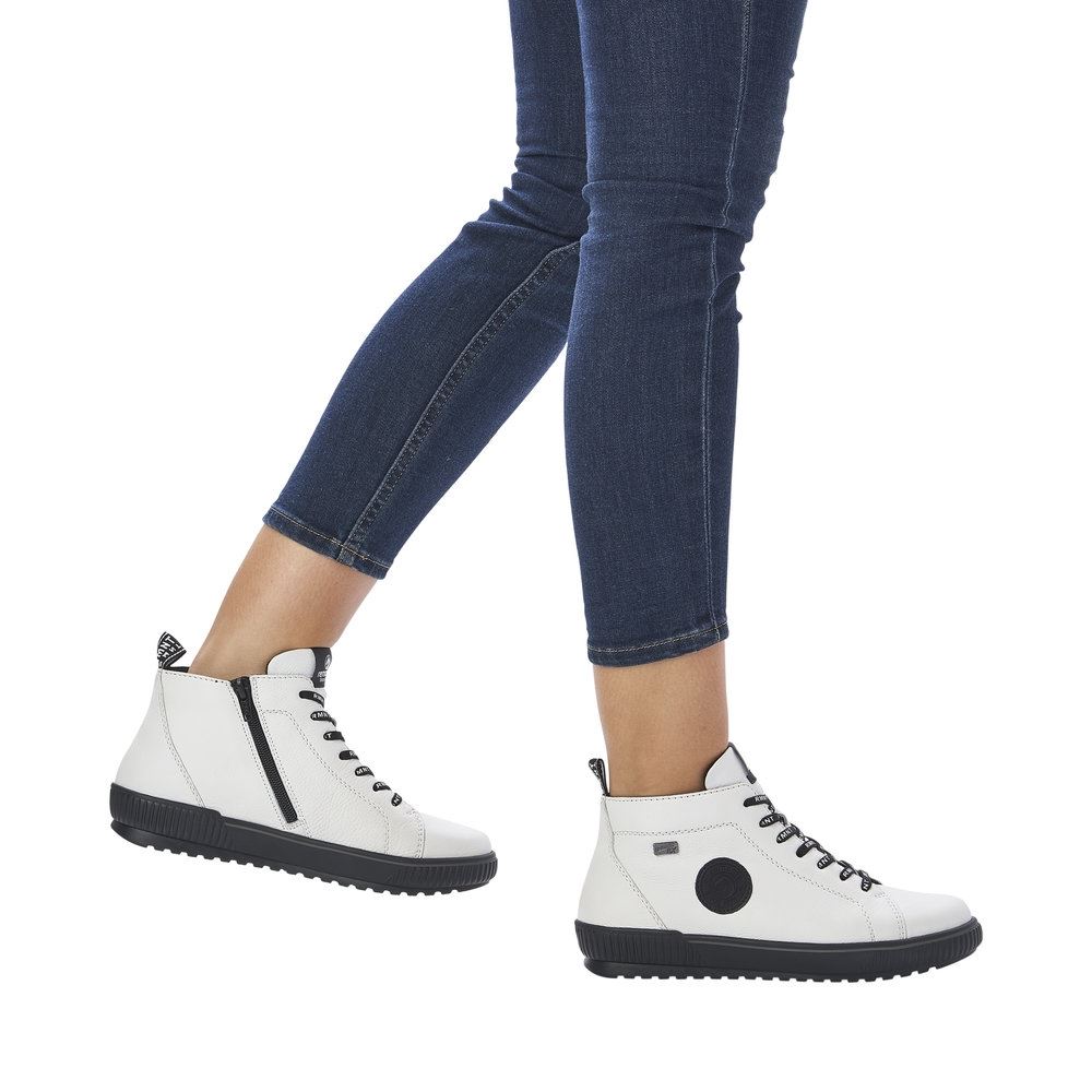 Remonte Schnürschuh Sneaker RemonteTEX-Membran  Leder weiß S21  D0771-80 