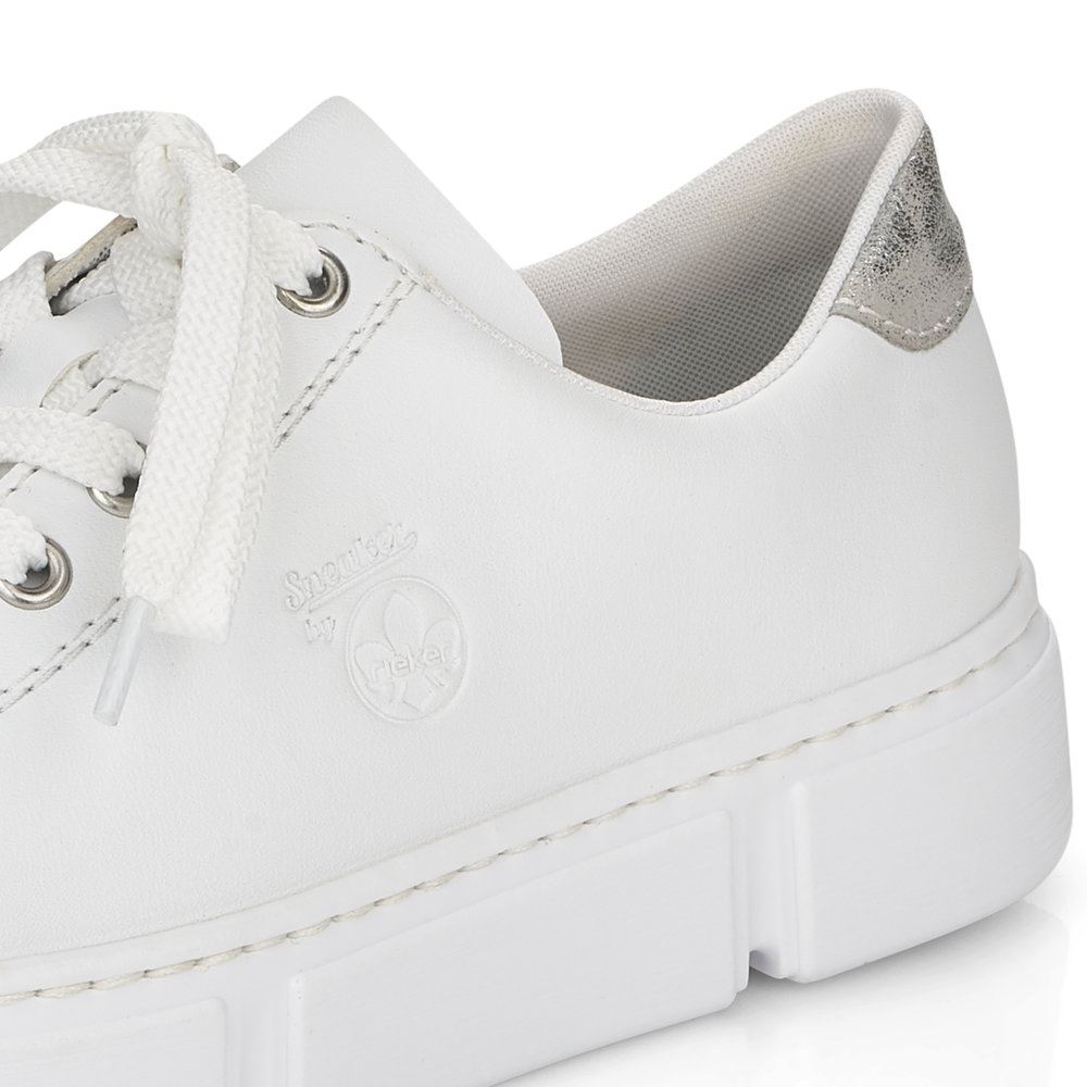 Rieker Antistress Damen Sneaker Schnürhalbschuh weiß S13 N59W1-80 