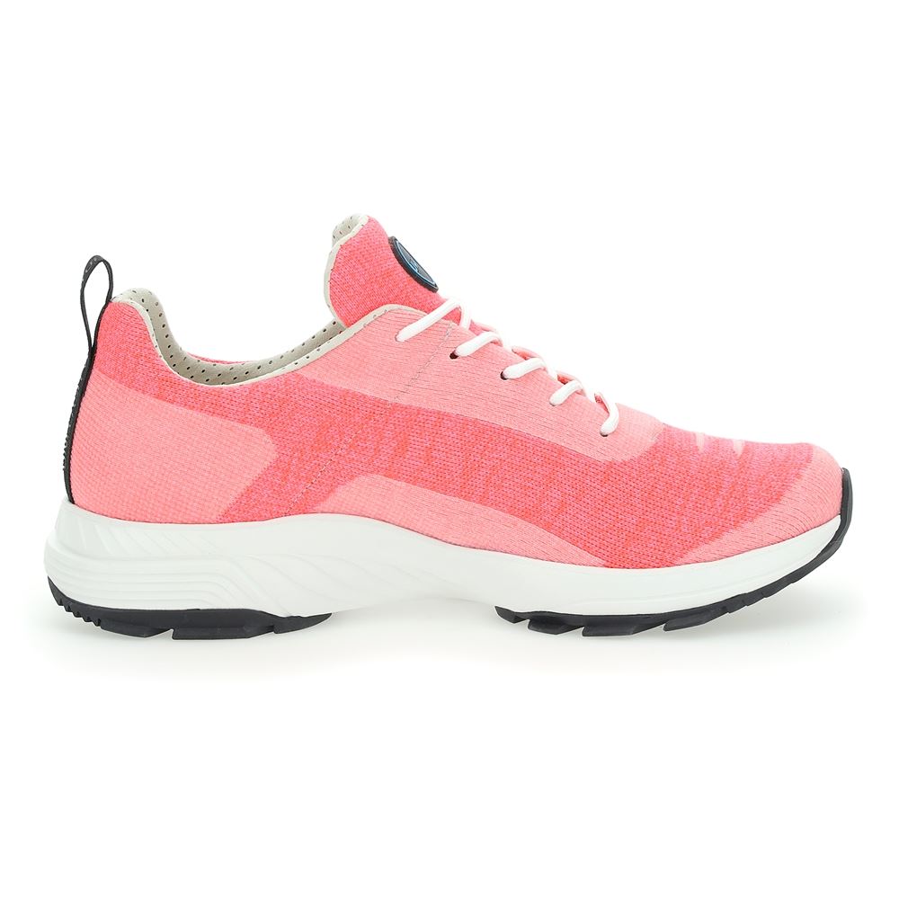 UYN LADY AIR DUAL XC Damen Sneaker Merinowolle grün, pink S13 Y100161 