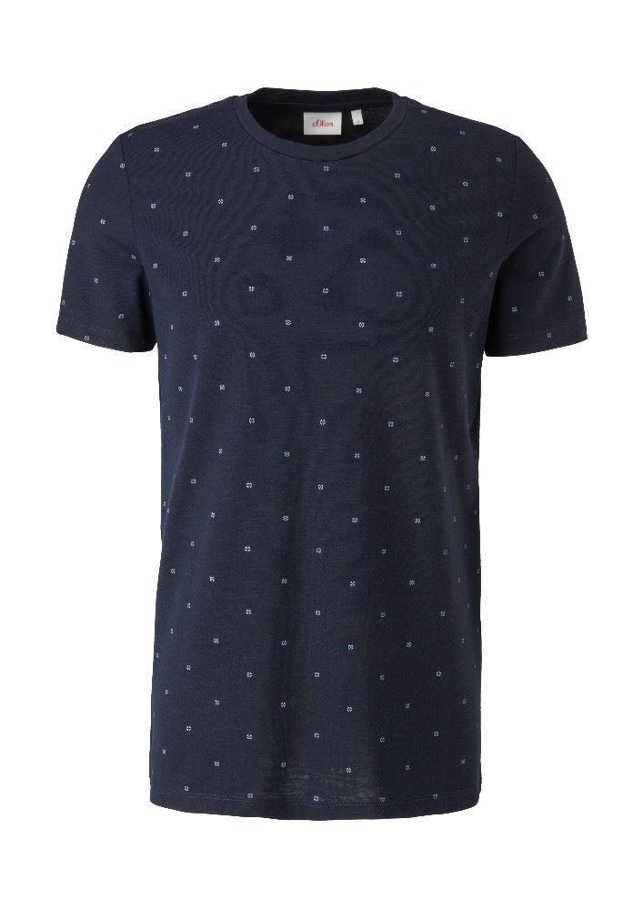 s.Oliver T - Shirt aus Lyocellmix 2113023 