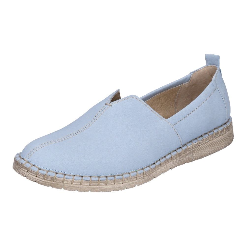 JOSEF SEIBEL Sofie 38 Damen Slipper Leder grün blau S12  71838 39 | 625 hellgrün | 