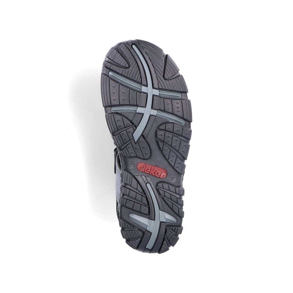 Rieker Damen Trekkingsandalen blaugrau S13  68851-14 