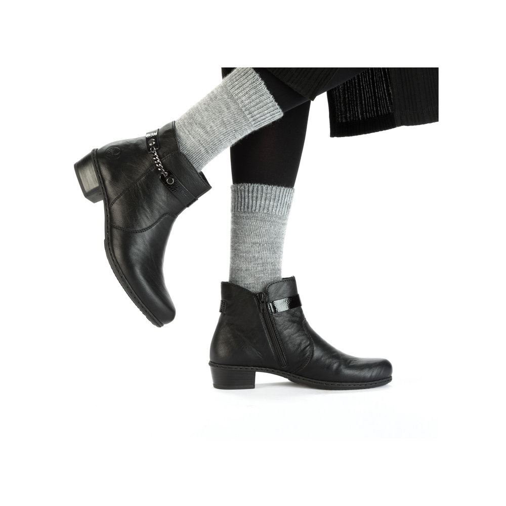 Rieker Antistress klassische Damen Stiefelette  schwarz S23 Y0783-00 