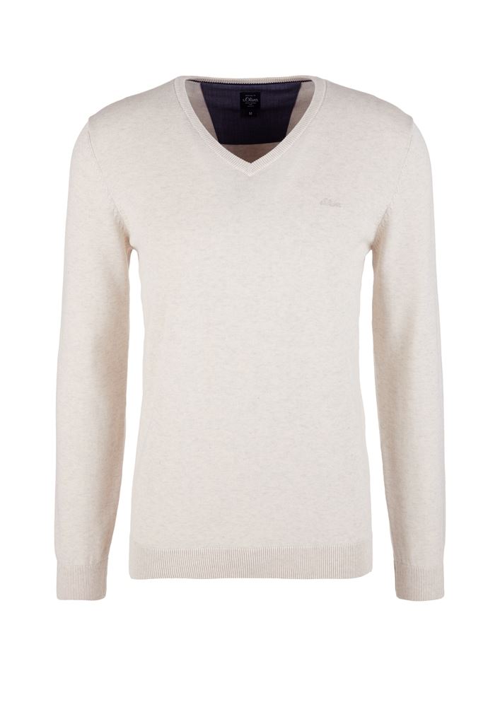 s.Oliver Feinstrickpullover mit V - Ausschnitt  Noos 2040666 