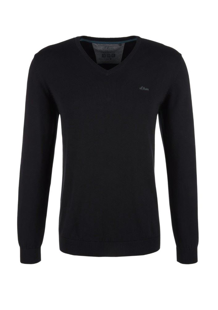s.Oliver Pullover Strick V - Ausschnitt 03899614543 