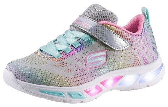 Skechers Lights S Litebeams "Gleam n´ dream" Blinker in schwarz, blau. grau 10959L 