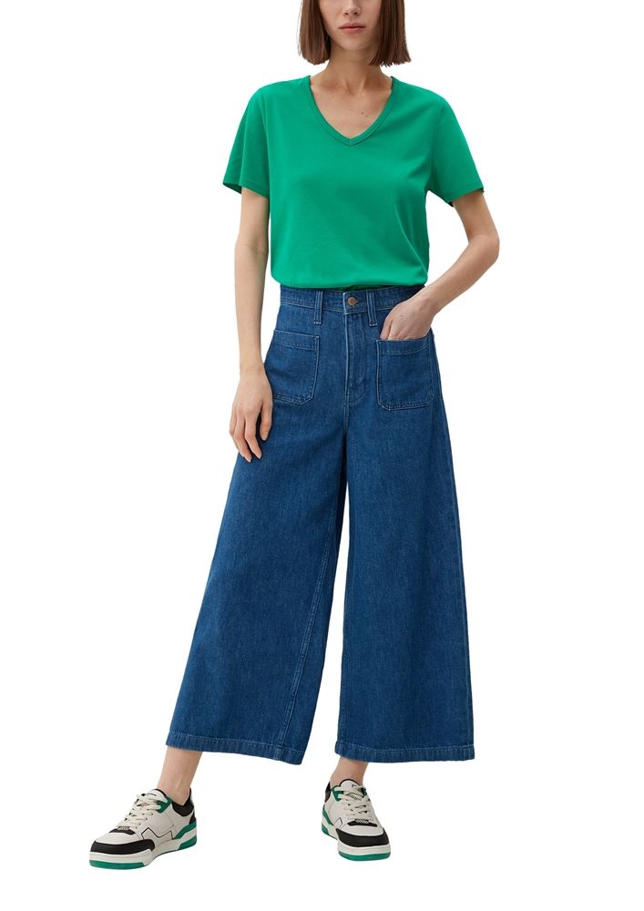 s.Oliver T-Shirt aus Baumwolljersey rosa, blau, grün S13  2135223 