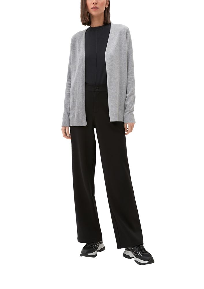 s.Oliver Strickjacke aus Viskosemix grün, braun, grau, schwarz S13  2127027 
