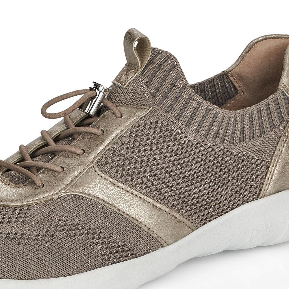 Remonte Sneaker Slipper beige softfoam R3511-64 37 | fango-spark/per | G
