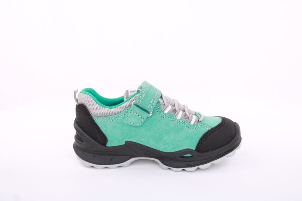 Imac Kinder Outdoor- Sneaker Halbschuh TEX- Membran Klettverschluss grau, grün S13  381918 