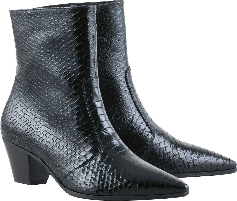 högl Stiefelette schwarz 8-104427 6 | 0100 schwarz | 