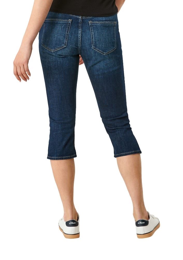 s.Oliver Capri Jeans verschiedene Waschungen 2114259 32 | 58Z4 dark blue | 