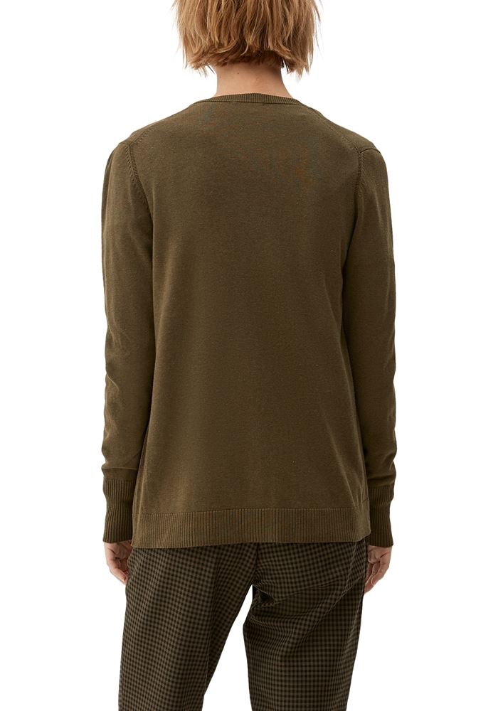 s.Oliver Cardigan mit Strukturdetail S22 2120583 34 | 2360 ORANGE | 