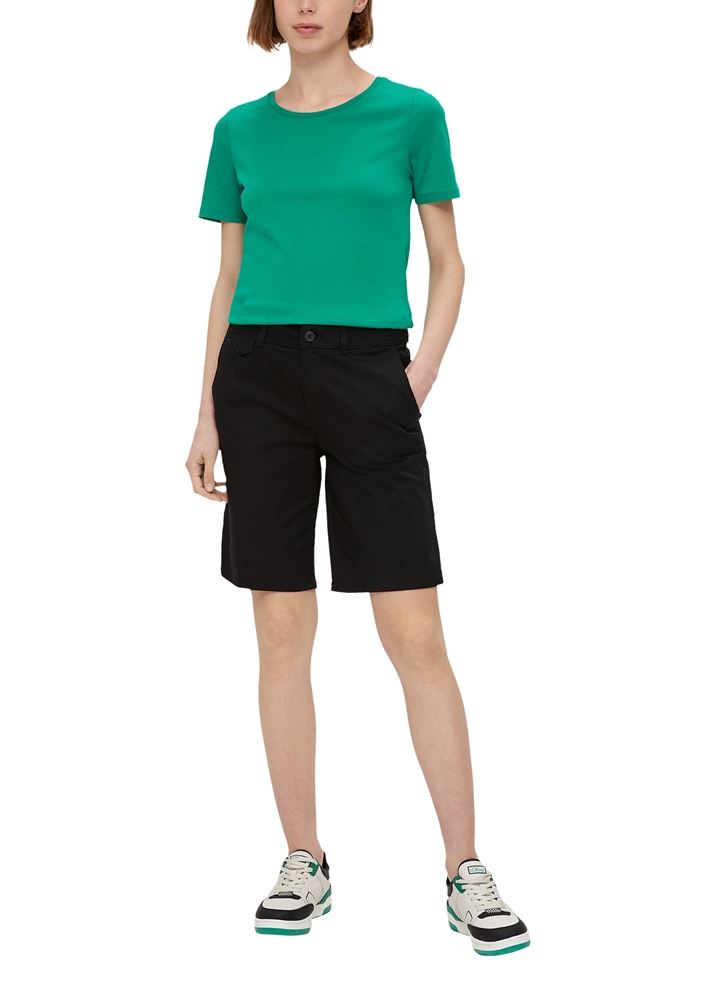 s.Oliver Bermuda im Chino-Style grün, olivgrün, braun, schwarz S13  2132486 