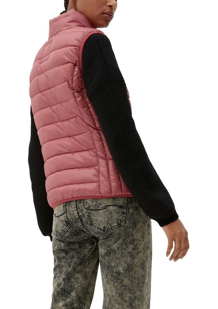 QS designed by Outdoor- Weste  weiß, orange, orange, lila, grün, schwarz S13 2123928 XXL | 2130 ORANGE | 