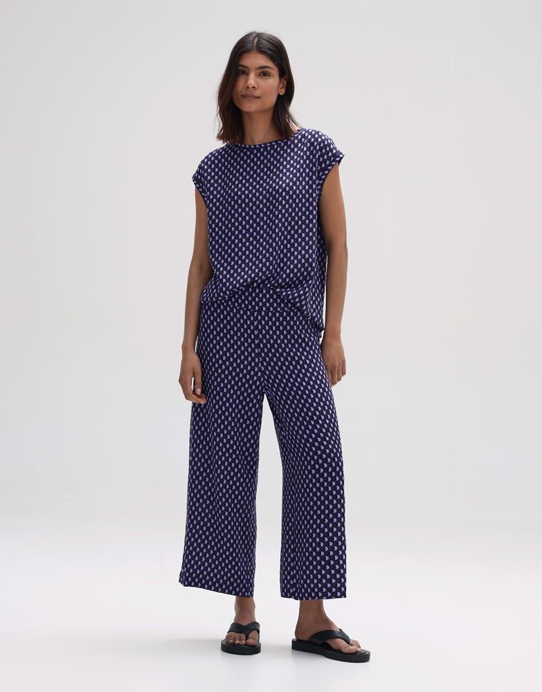 OPUS Shirtbluse Fauni 1/2 Arm Retro-Druck S13 10224211791206 