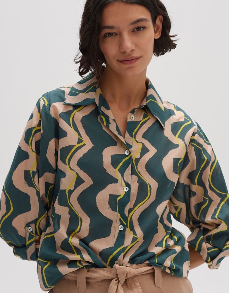 OPUS Printbluse Fumine wave S13 2454911411189 