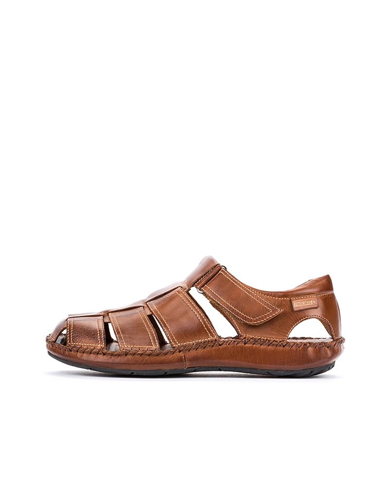 Pikolinos Sandale Klettverschluß braun  06J-5433 