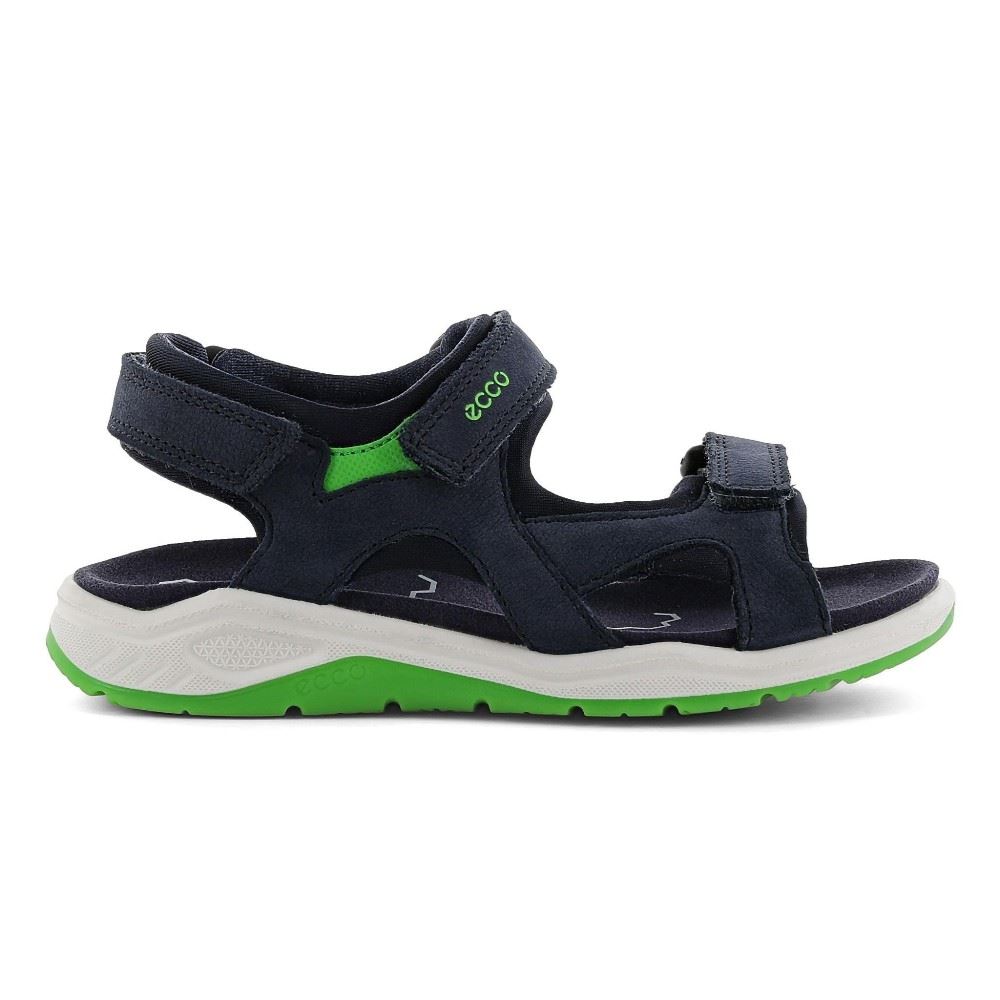 ECCO X-Trinsic Kavalan Trekking Sandale Kinder blau schwarz 710622 