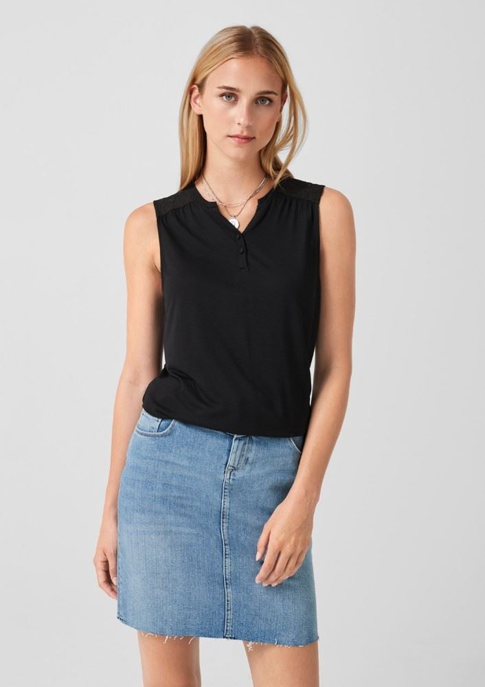 s.Oliver Bluse Top Spitze 05907346720 1266856 