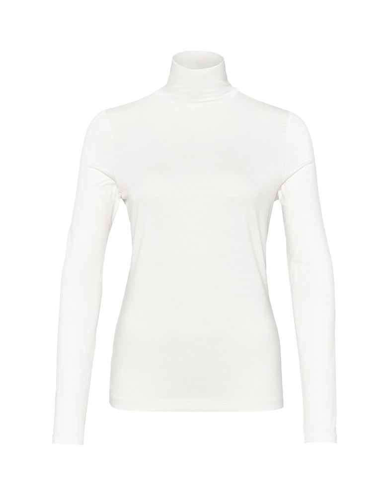 OPUS Sariette Rollkragenshirt blau und milk S22 10111810862100 44 | 30011 vibrant g | 