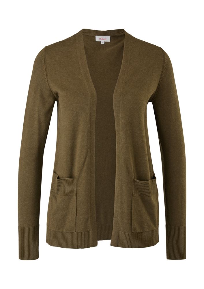 s.Oliver Cardigan mit Strukturdetail S22 2120583 34 | 2360 ORANGE | 