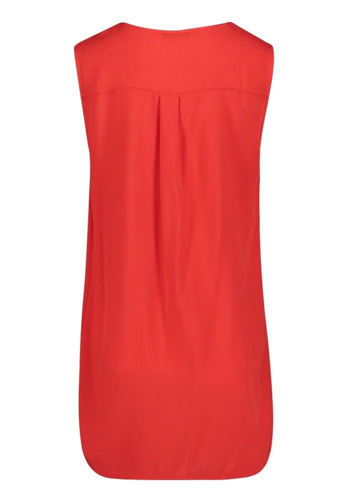 Betty Barclay Bluse Top weiß rot 60202587 