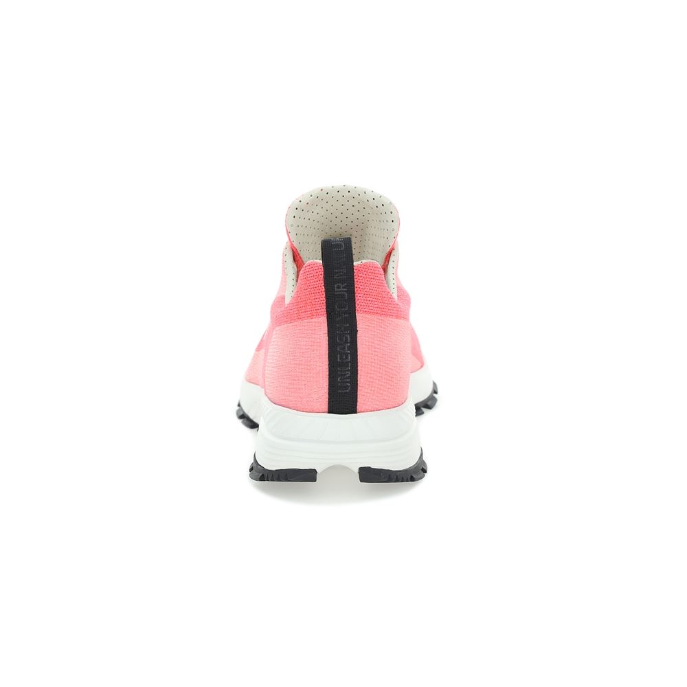 UYN LADY AIR DUAL XC Damen Sneaker Merinowolle grün, pink S13 Y100161 