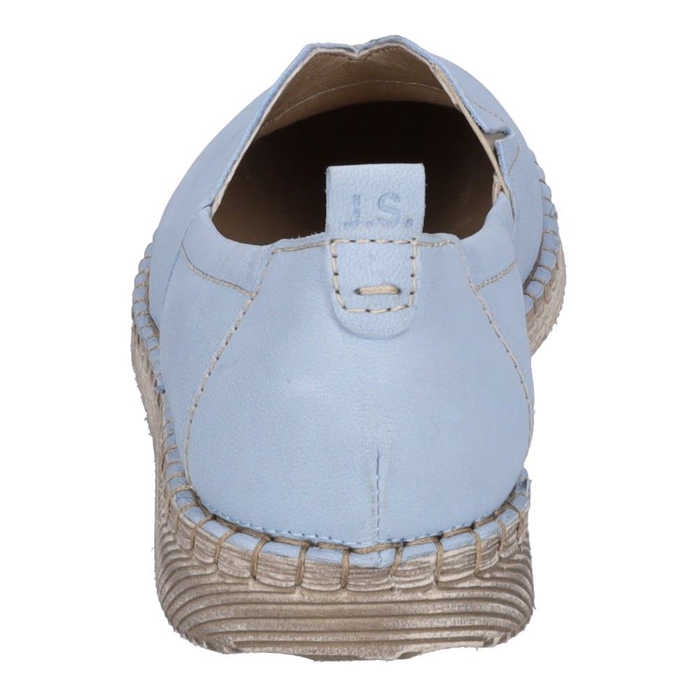 JOSEF SEIBEL Sofie 38 Damen Slipper Leder grün blau S12  71838 39 | 625 hellgrün | 