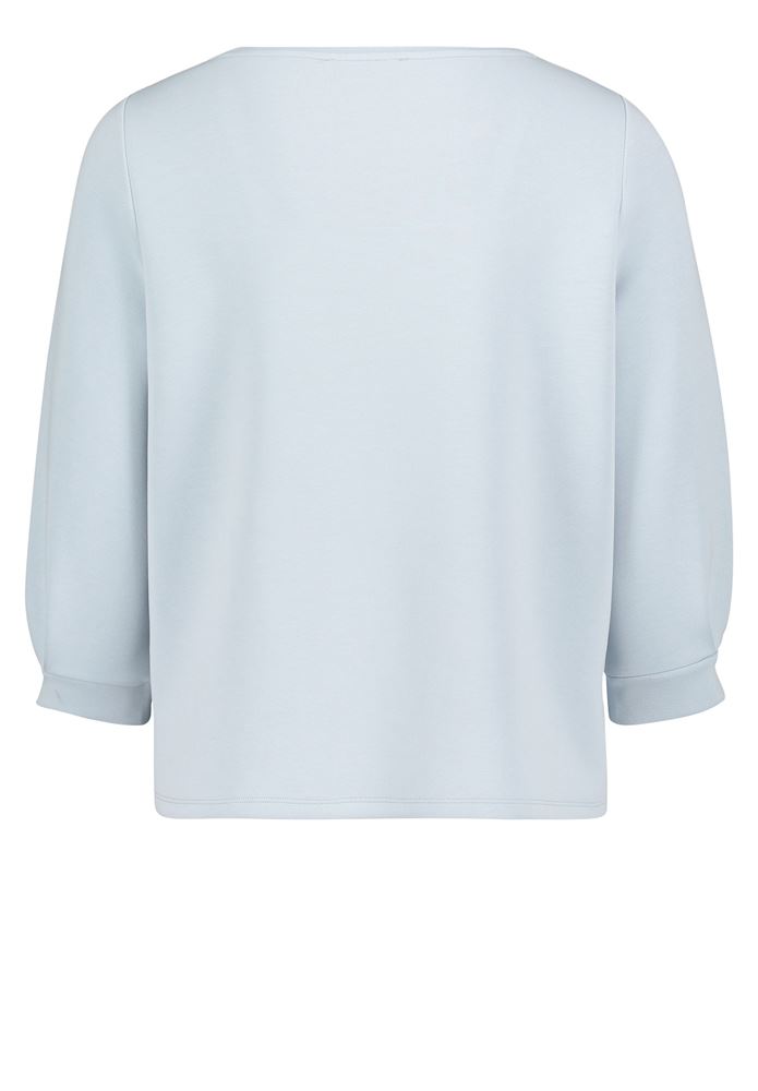 Betty Barclay Sweatshirt 3/4 Arm  U- Bootausschnitt blau S22 24791019 44 | 8381 Zen Blue | 