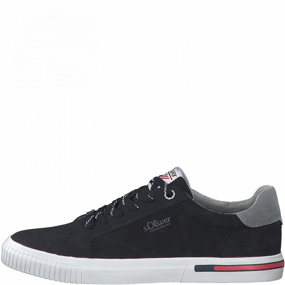 s.Oliver Sneaker Schnürer blau 5-5-13630-28 43 | 805 NAVY | 