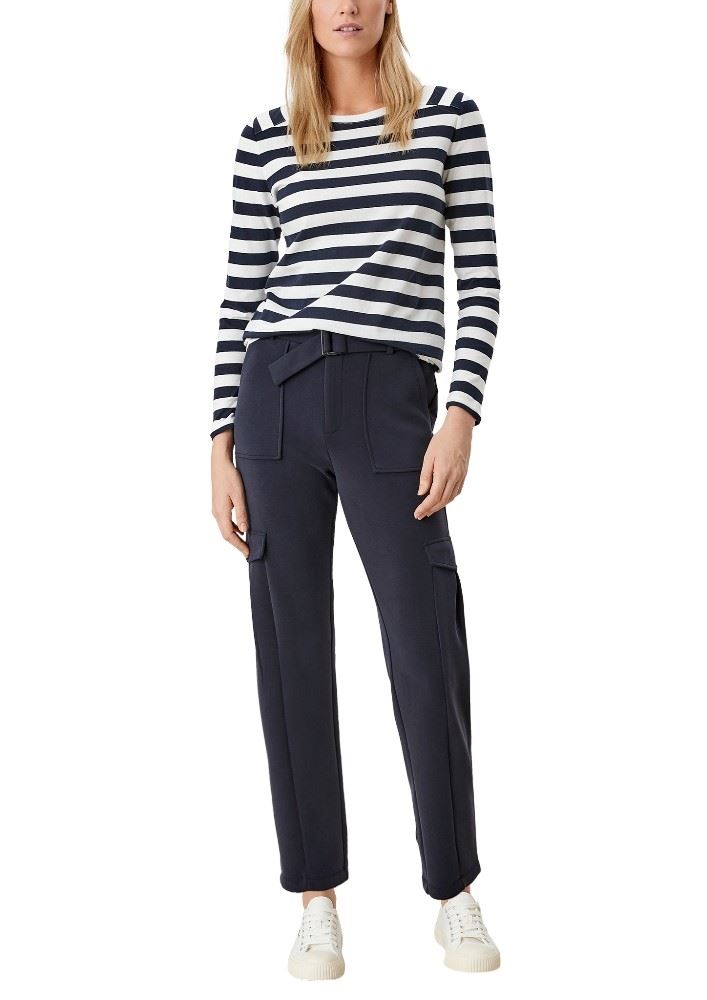 s.Oliver Scuba Hose im Cargo Stil blau S12 2110697 42 | 5959 navy | 