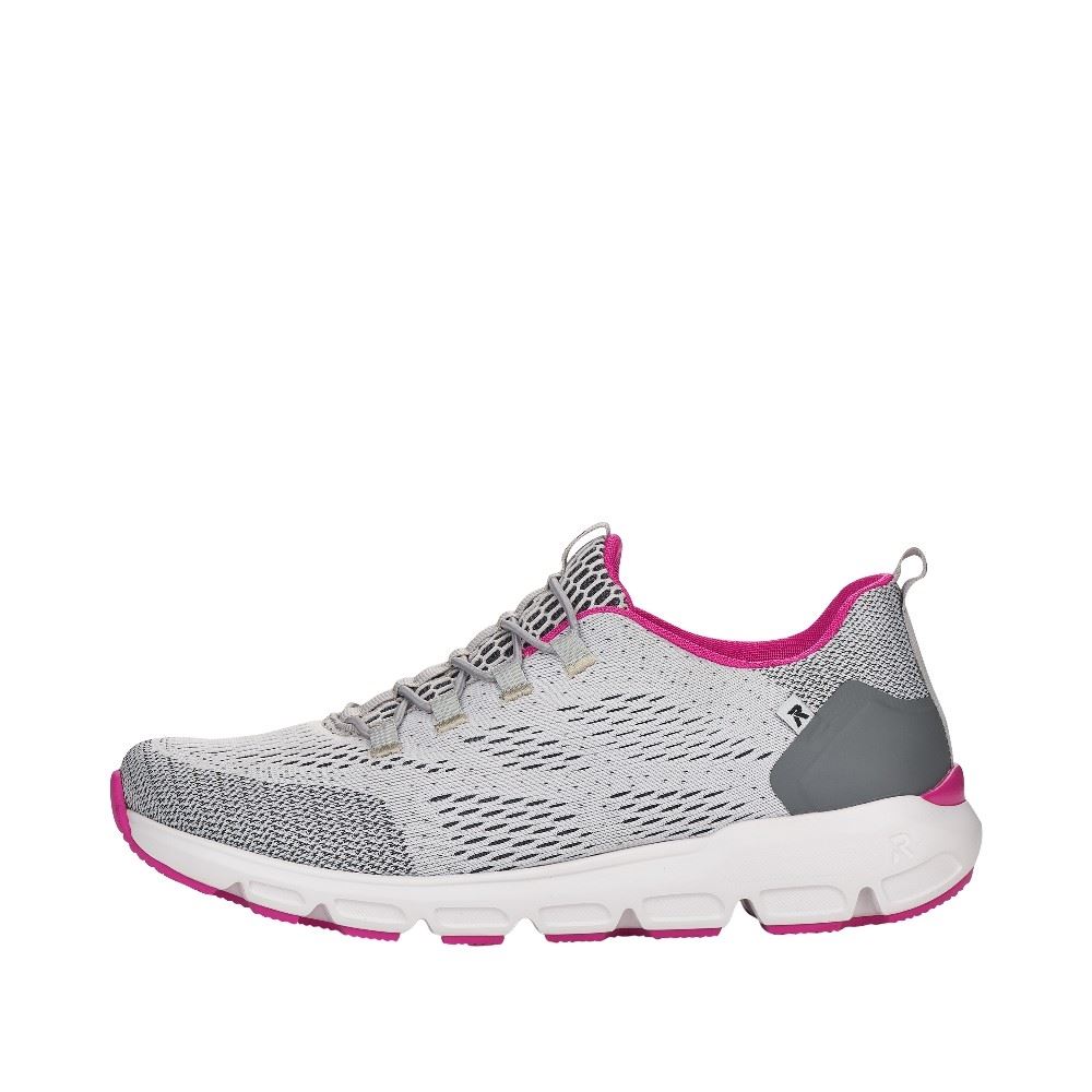 Rieker R- Evolution Sneaker Low Damen grau S12 40403-40 38 | cement-blei/dus | F