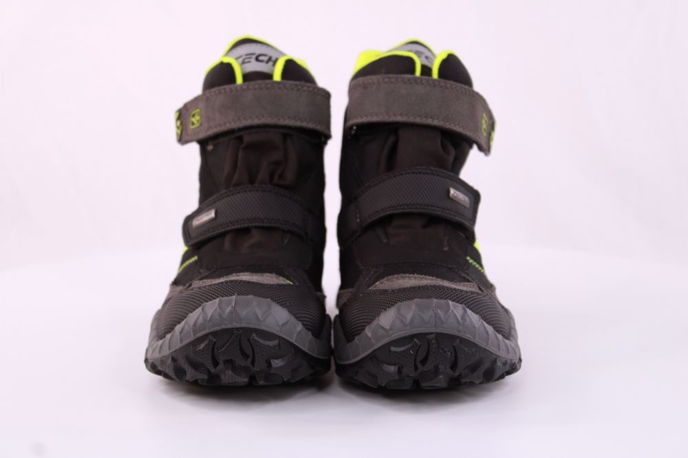IMAC Winterstiefel Winterboot Jungen Klettverschluss TEX- Membran schwarz S21 832418 26 | grig. scuro | 
