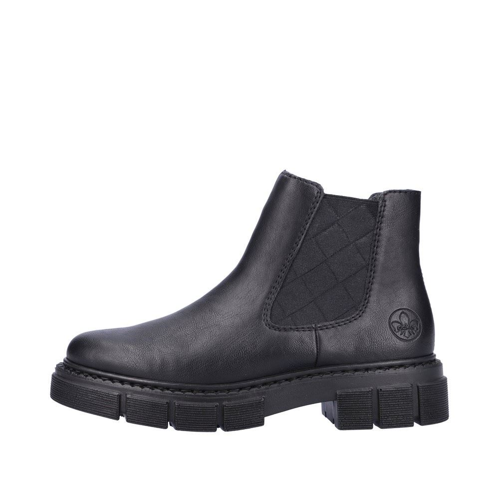 Rieker Antistress Stiefelette Chelsea- Boots schwarz S22 M3854-00 