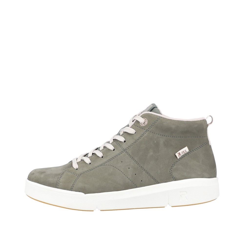 Rieker EVOLUTION Damen Sneaker High  TEX- Membran grün S22 41907-54 40 | moor/moor | F