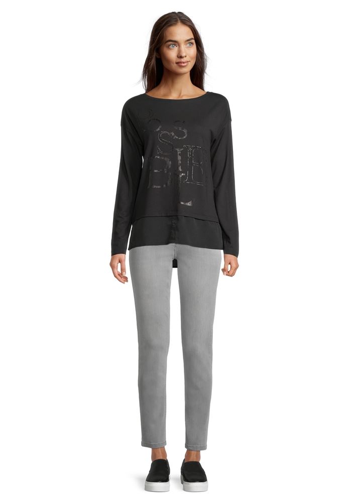 Betty Barclay Sweatshirt Langarm schwarz S21 21202691 38 | 9045 Black | 