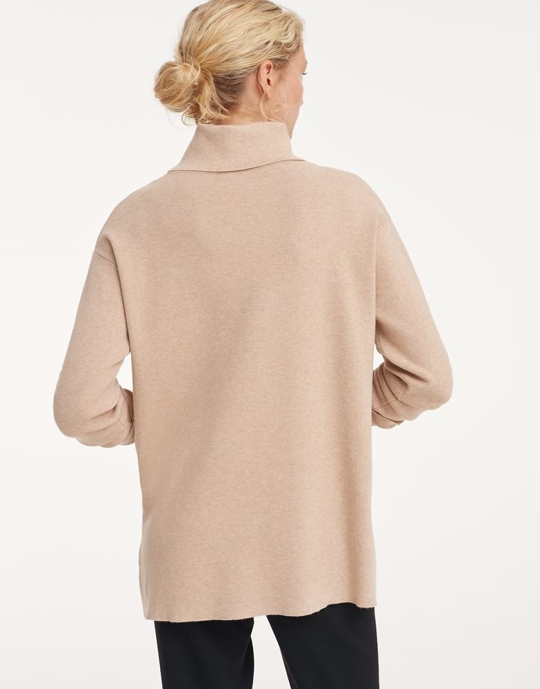 OPUS Strickpullover Punar braun S21 248709444 