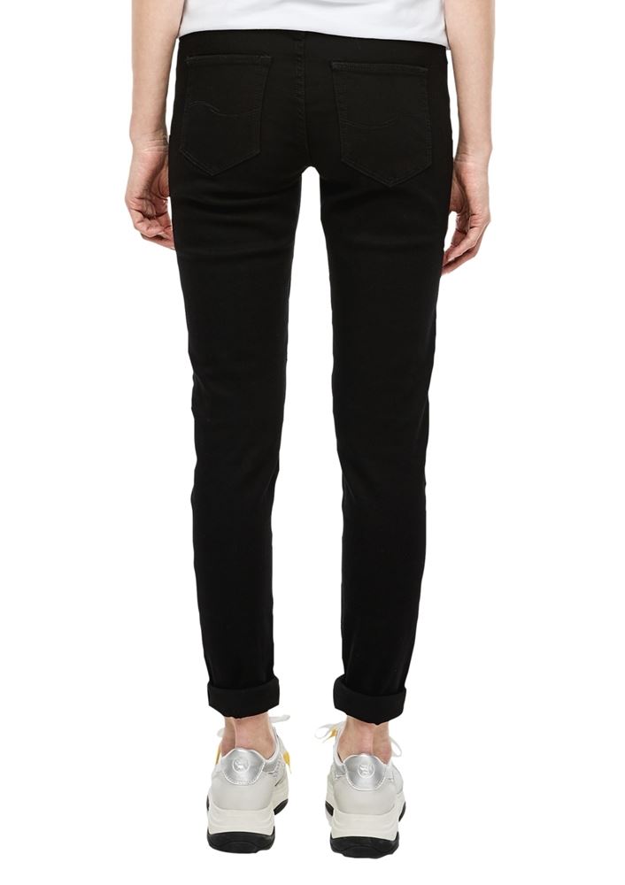 QS designed by Denim Skinny Fit schwarz Noos 2005645 