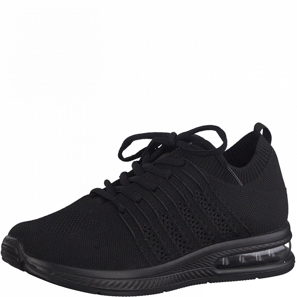s.Oliver Sneaker Schnürer schwarz S21 5-5-23617-37 
