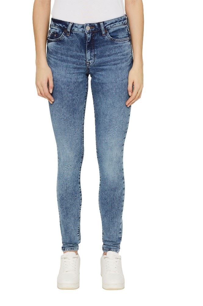 EDC Stretch Jeans Skinny Bio-Baumwoll- Mix blau S12  992CC1B309 W27 | 902 BLUE | L30