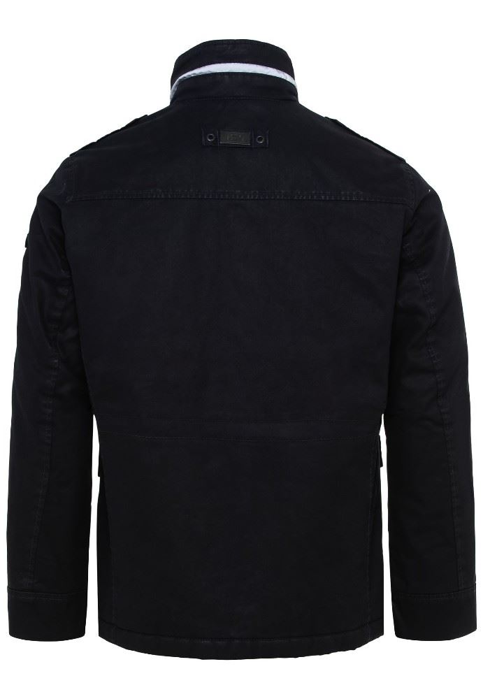 Camel Active Jacke used Regular blau Baumwolle S21 4E77420300 