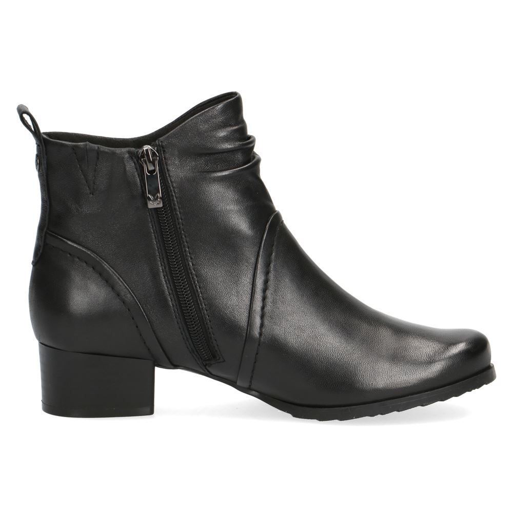Caprice Stiefelette Leder schwarz S21  9-9-25318-27 