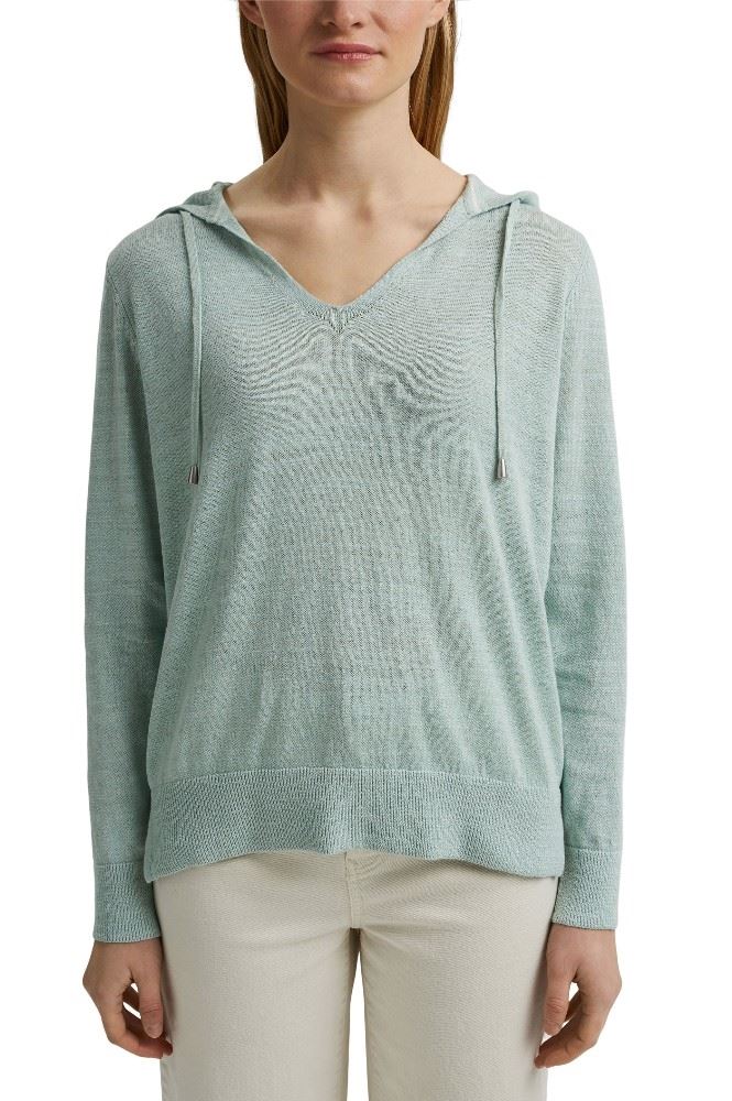 ESPRIT Pullover Hoodie Leinen 031EE1I302 