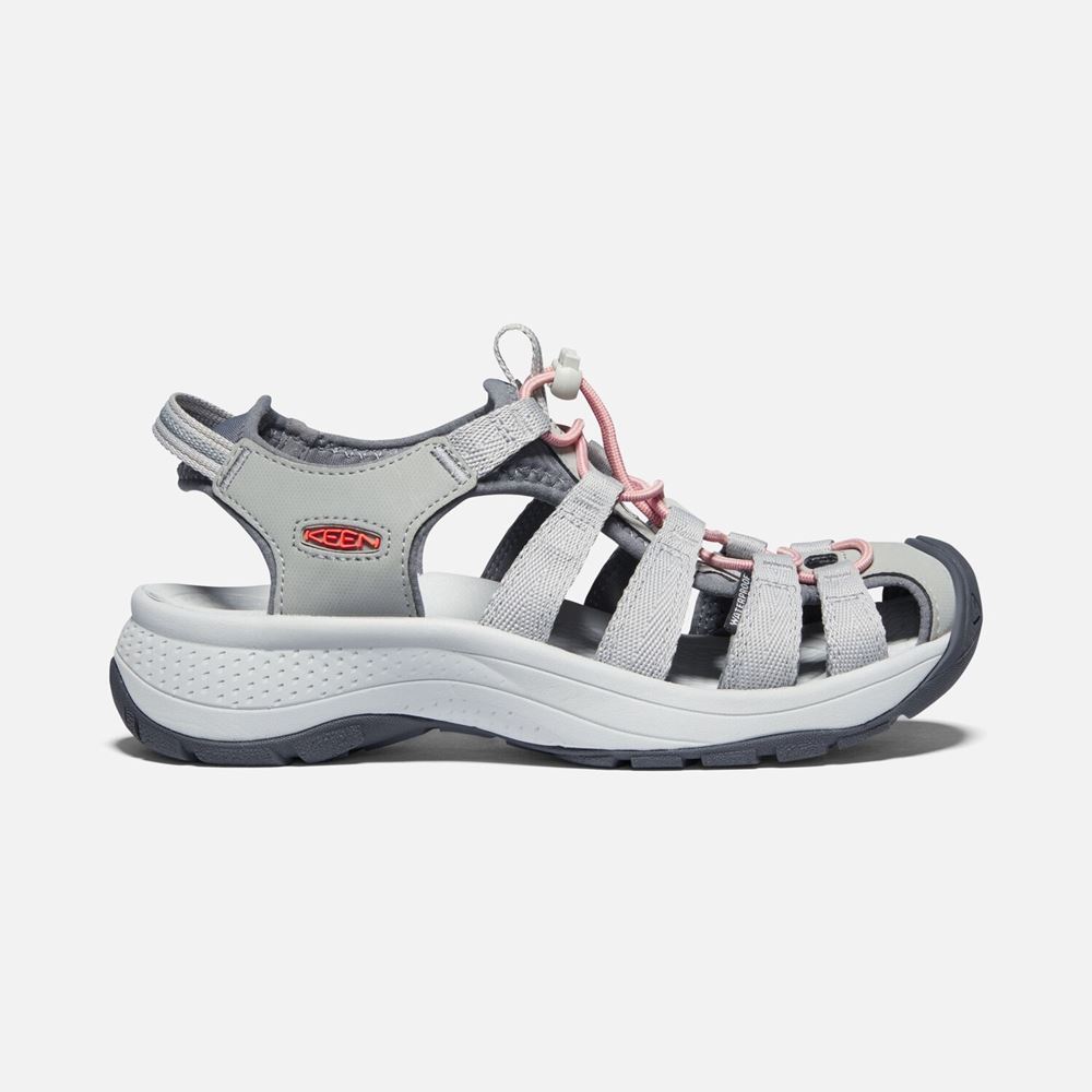 KEEN Astoria West Sandale grau / coral S12 1023589 