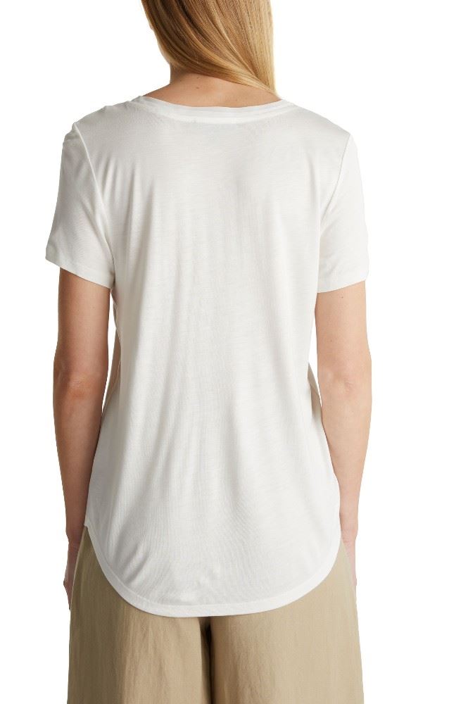 Esprit T - Shirt Viskose 030EO1K320 L | E110 OFF WHITE | 