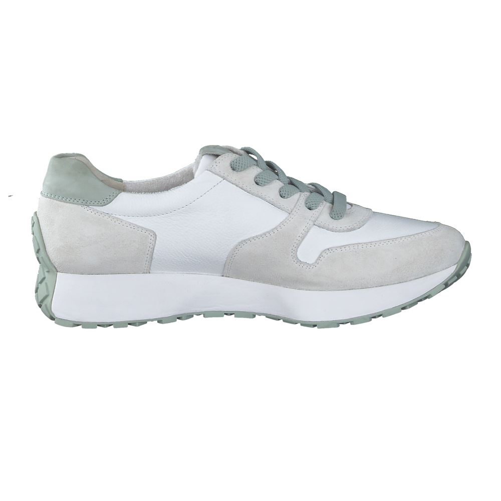 Paul Green Sneaker Super Soft weiß/grün S13 5238-013 5 | ice/white/peper | 