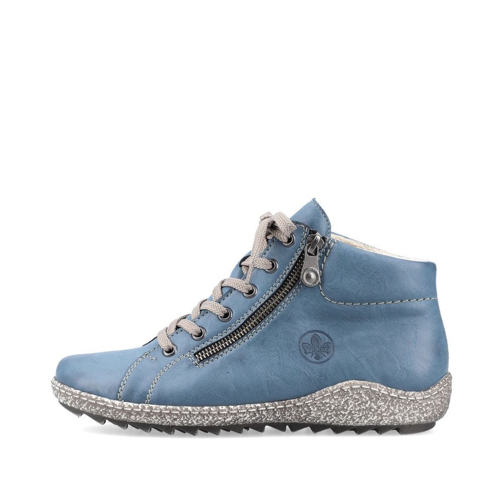 Rieker Antistress Schnürschuh Sneaker- High blau S21 L7520-14 37 | royal | E