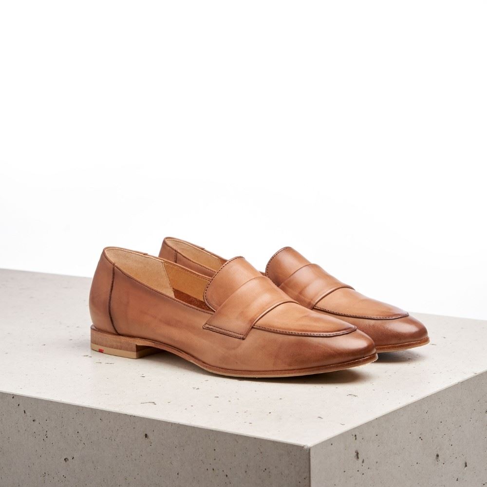 LLOYD Damen Slipper BEA Leder cognac 11-735-03 